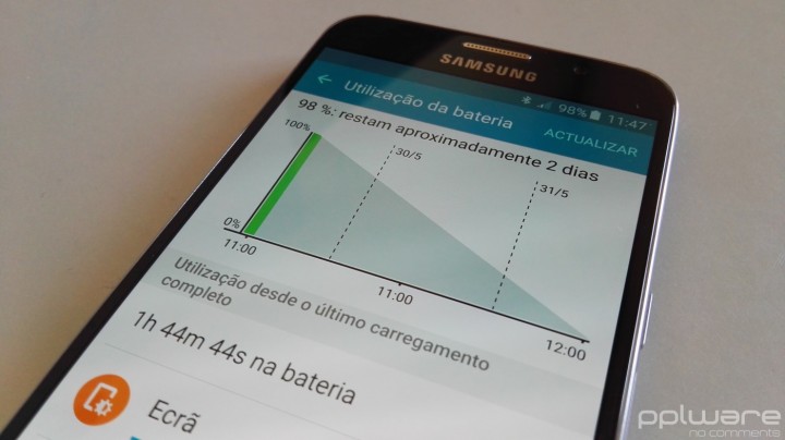 Samsung Galaxy S6 - Autonomia
