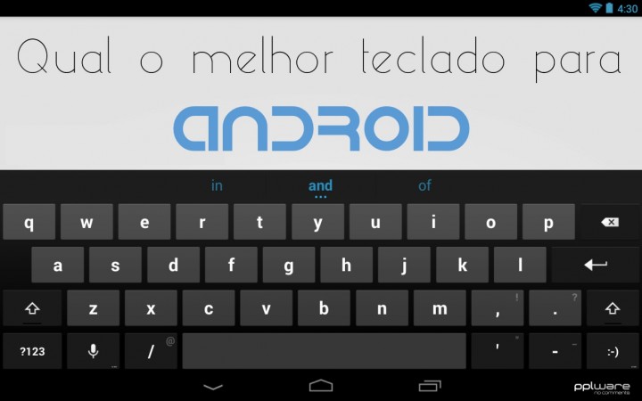 Qual o melhor teclado para android