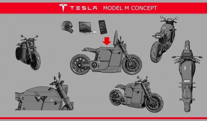 Tesla Model M Concept