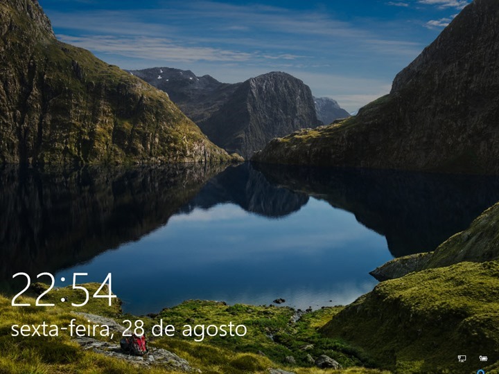 Windows default lock screen что это