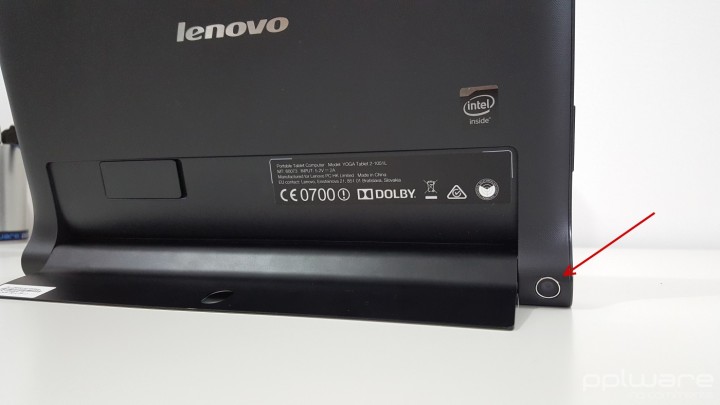 Lenovo YOGA Tablet 2 - Câmara traseira