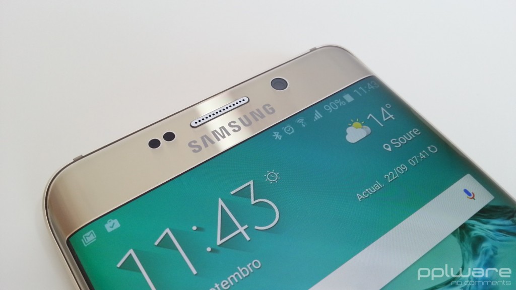 Samsung Galaxy S6 edge+ - Câmara frontal