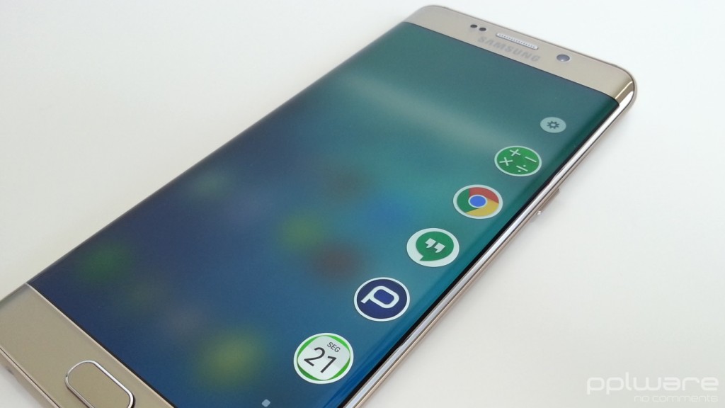 Samsung Galaxy S6 edge+ - Opções da lateral curva