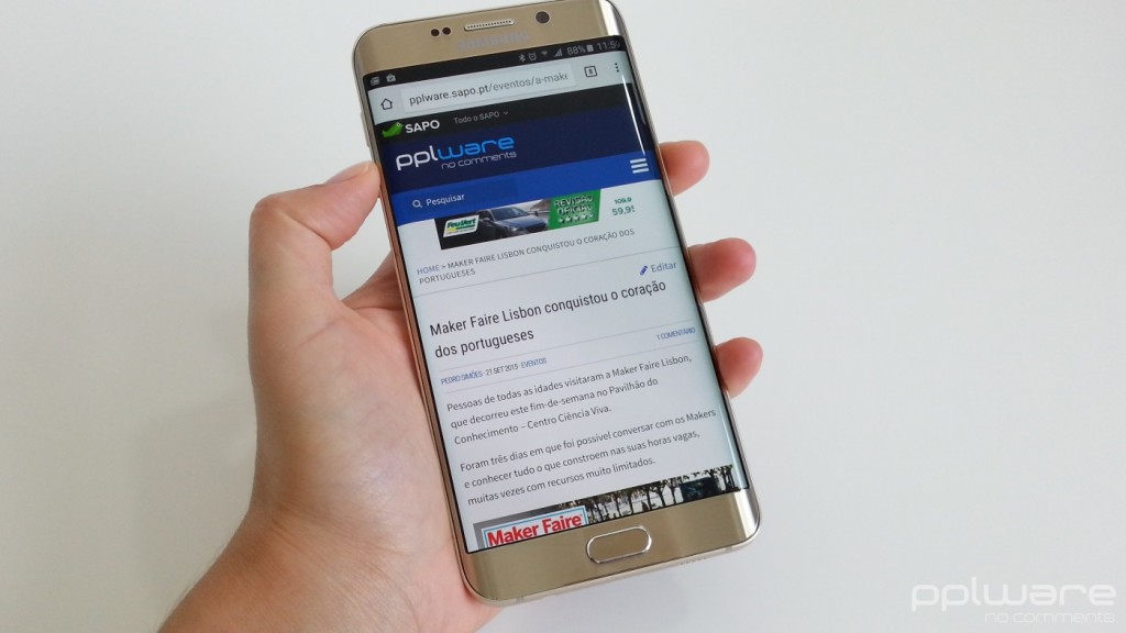 Samsung Galaxy S6 edge+ - ecrã 0