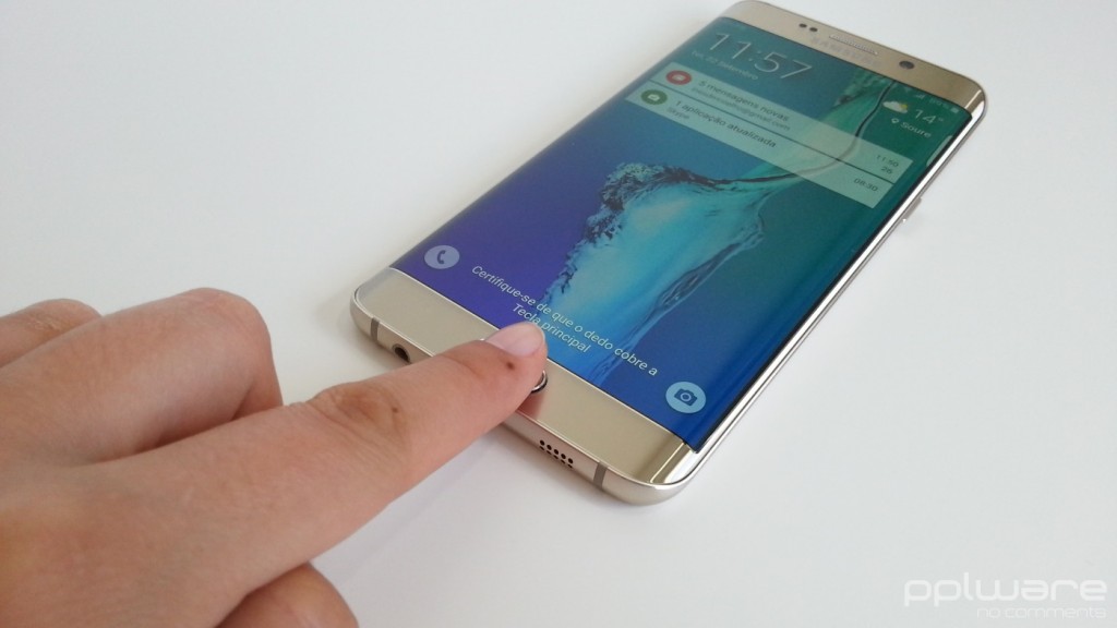 Samsung Galaxy S6 edge+ - impressão digital