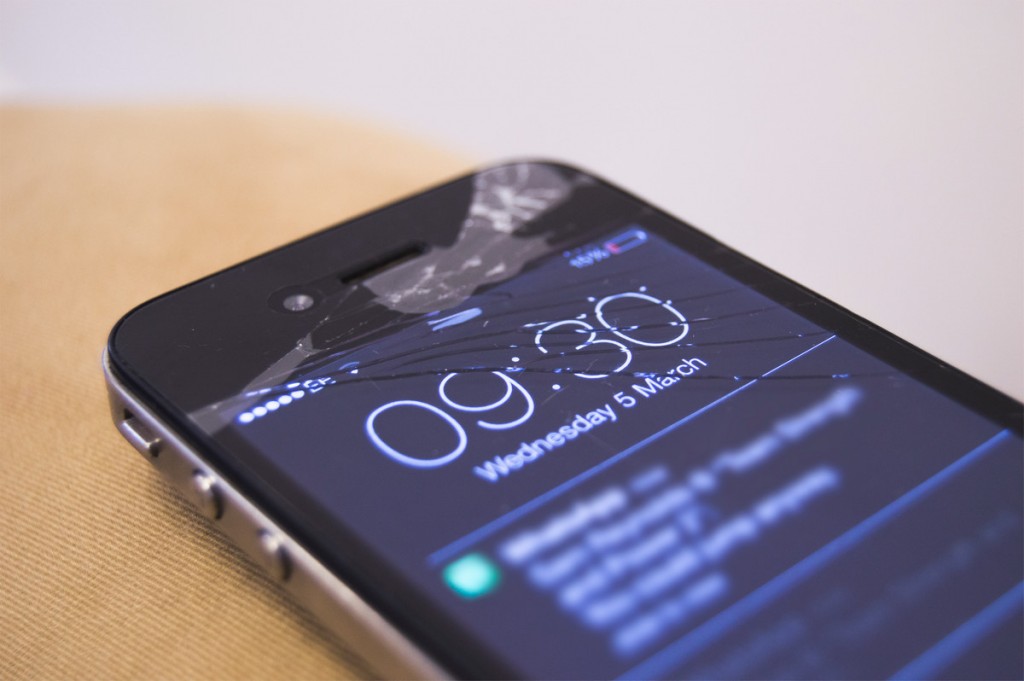 Os danos reparáveis dos smartphones