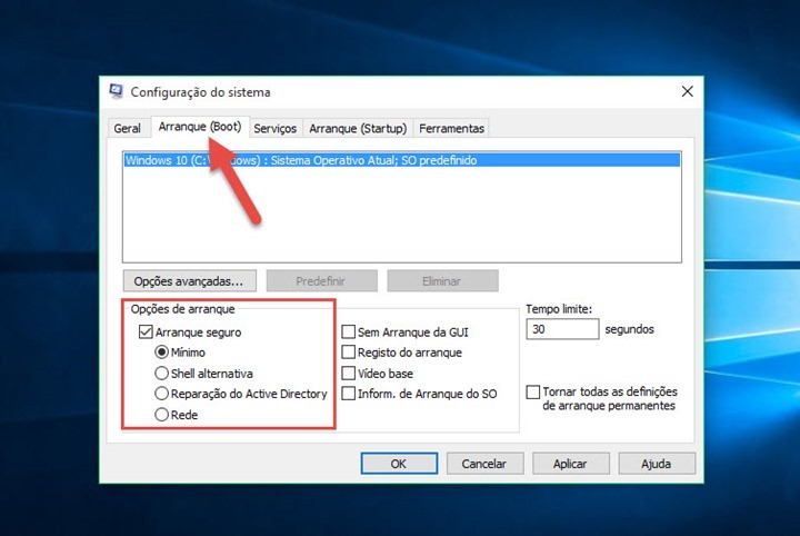 Windows 10: Como arrancar facilmente em modo de segurança ...