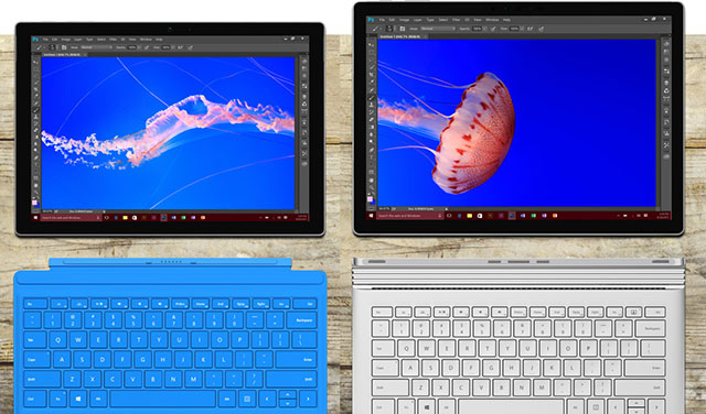 Surface Pro 4 ou Surface Book