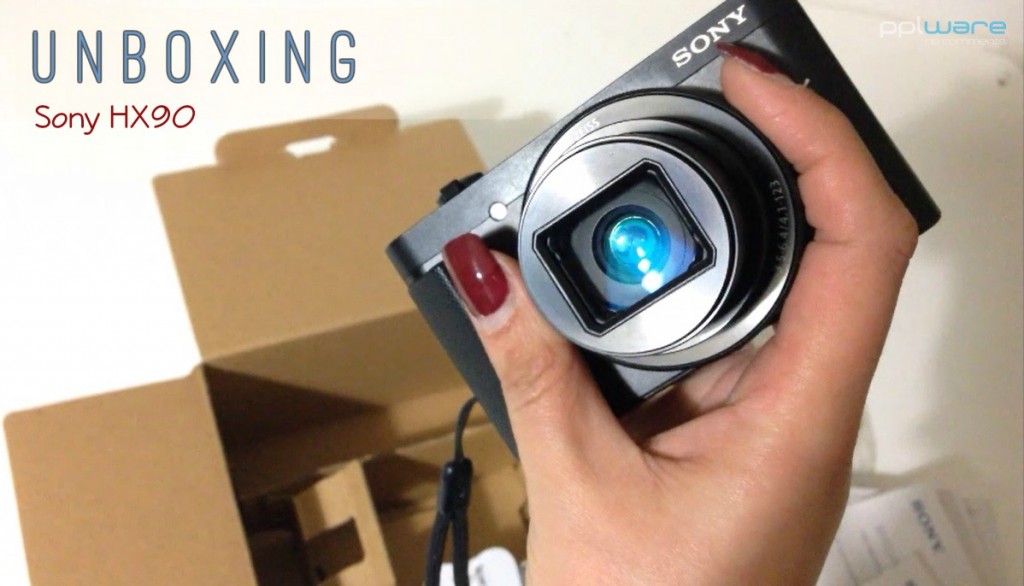 Unboxing: Sony cyber-shot DSC-HX90