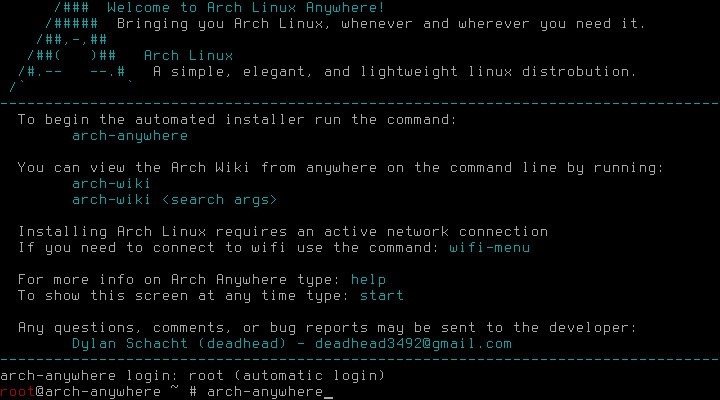 Arch Anywhere - É hoje que vai instalar o ArchLinux?