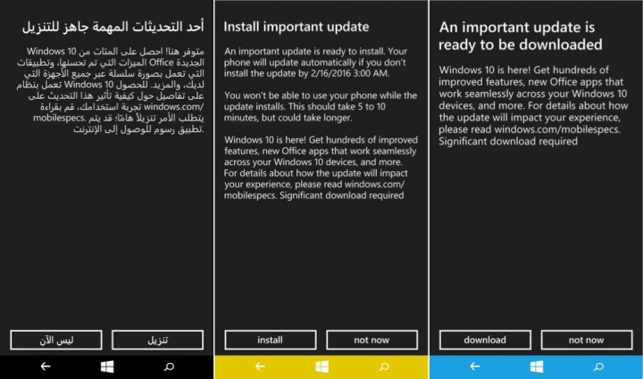 Lumia 535 Windows 10 Mobile