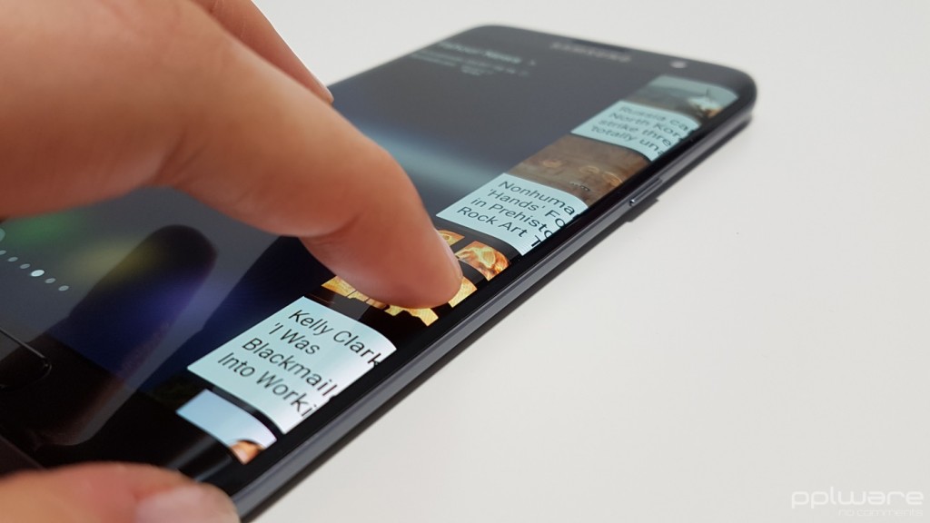 Samsung Galaxy S7 Edge - menu edge