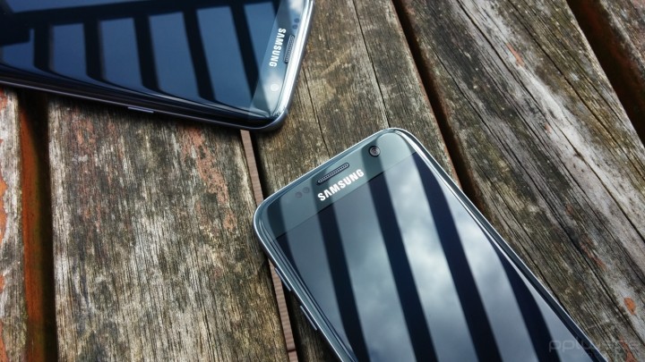 Samsung Galaxy S7 Edge - sensores e câmara frontal