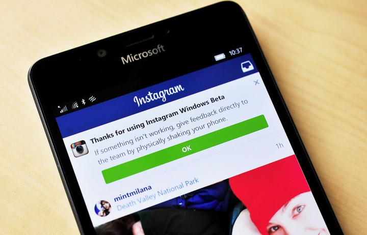 Instagram Beta já está disponível para Windows 10 Mobile