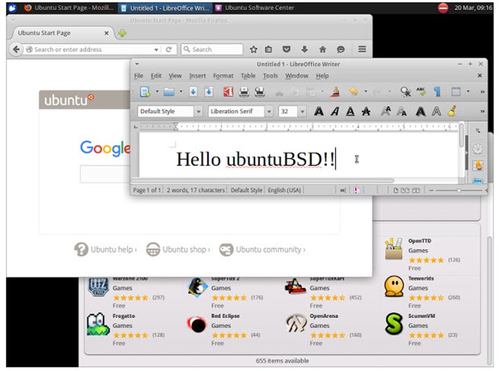 UbuntuBSD: O Ubuntu sem kernel Linux