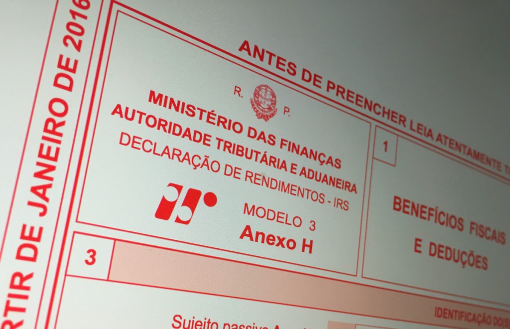 IRS: Afinal onde estão as Despesas do Anexo H?