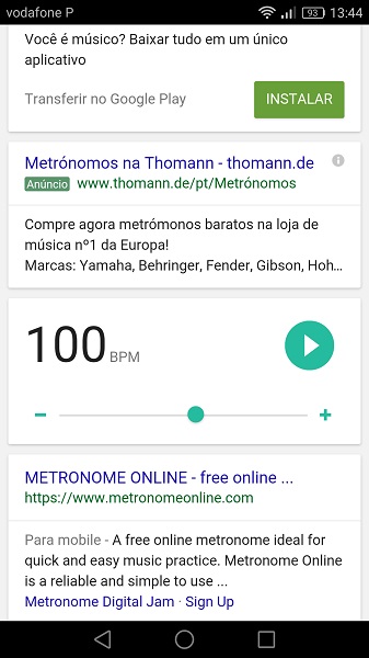 Google metronomo