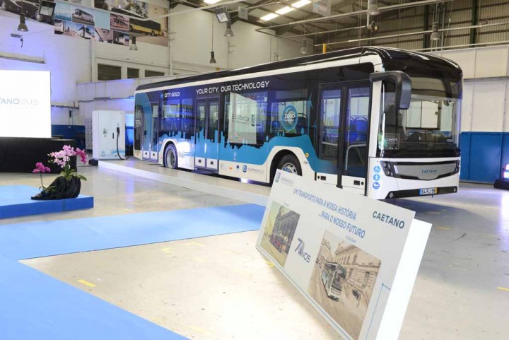 e.CityGold - Autocarro elétrico português estreia-se em Guimarães