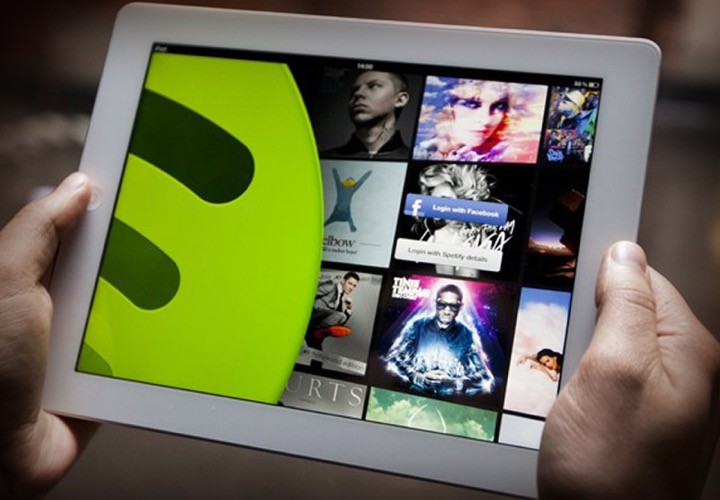 Spotify tablet