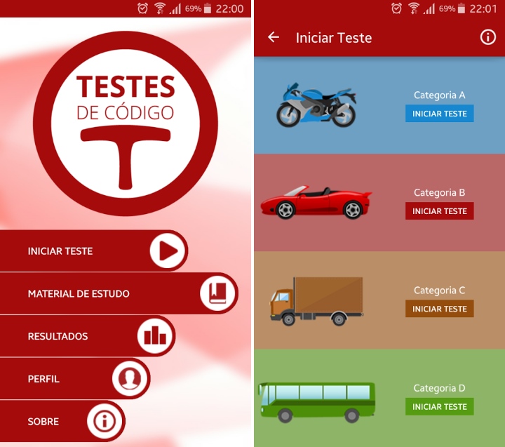 Testes de Código - Prepare-se para o exame com esta app 