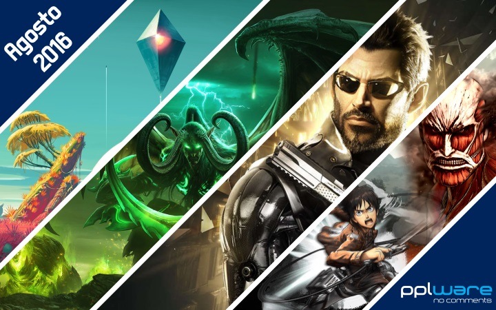 Videojogos: o que reserva o mês de Agosto 2016
