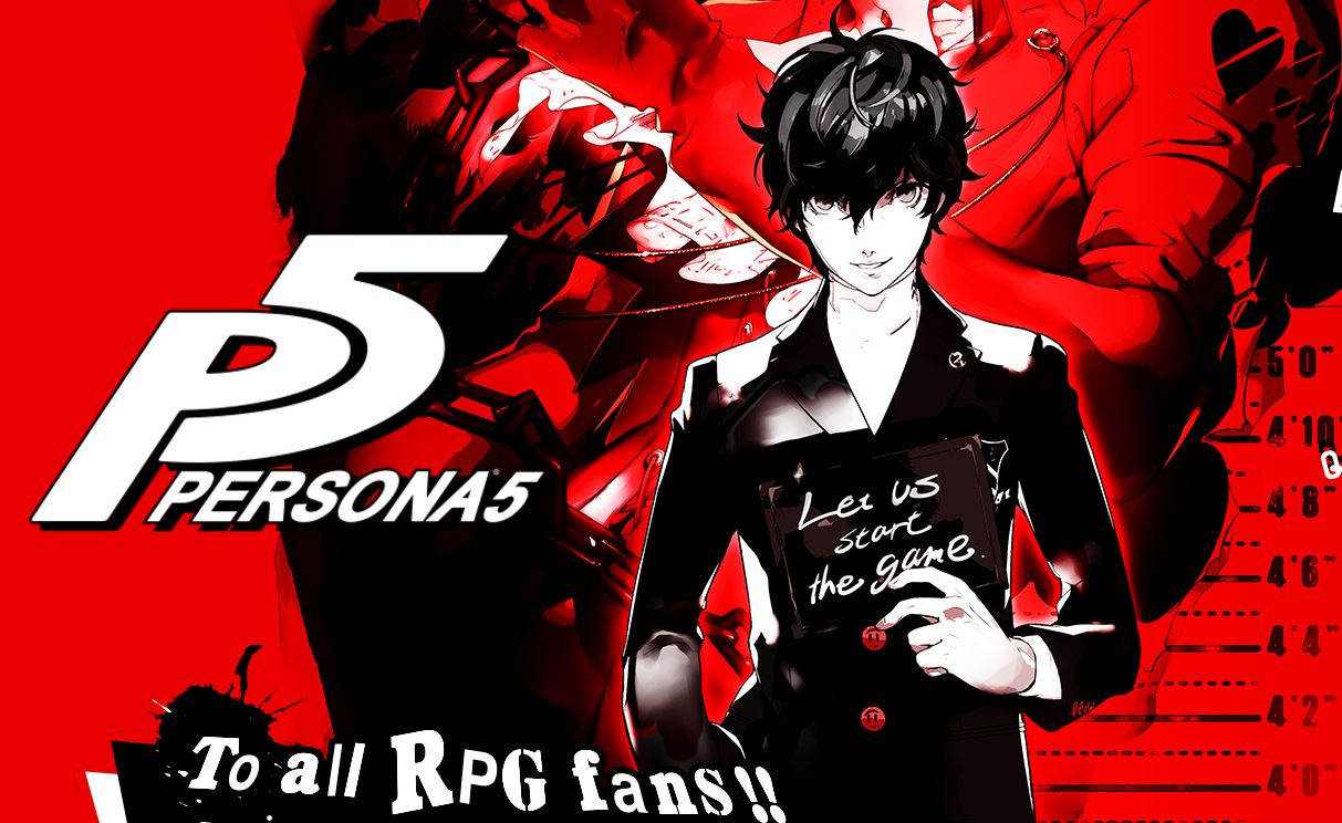 Persona 5 com hora marcada e novidades!