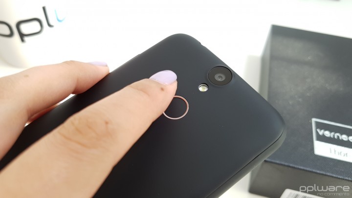 Vernee Thor - sensor de impressões digitais