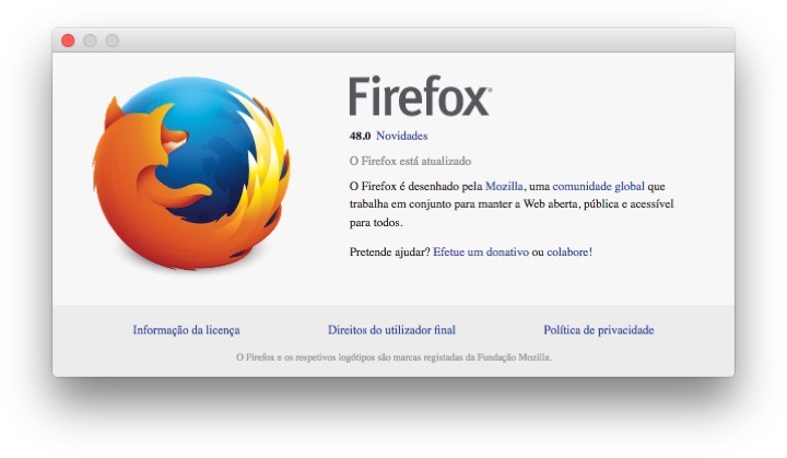 Firefox 48 alerta