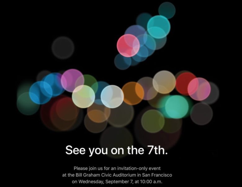O novo iPhone chega a 7 de Setembro! Apple já enviou convites