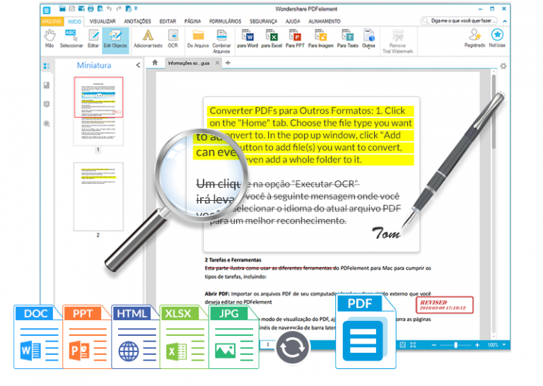 Como Converter Um PDF Digitalizado Para O Word