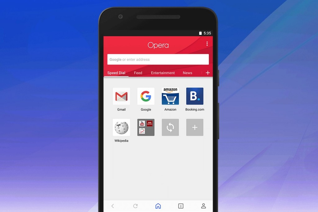 O Opera para Android foi totalmente renovado