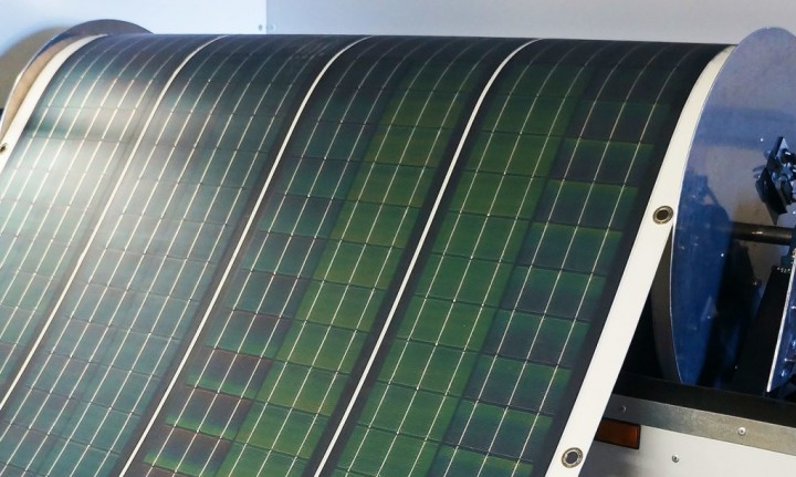 Roll-matriz - Painéis fotovoltaicos num formato super inovador