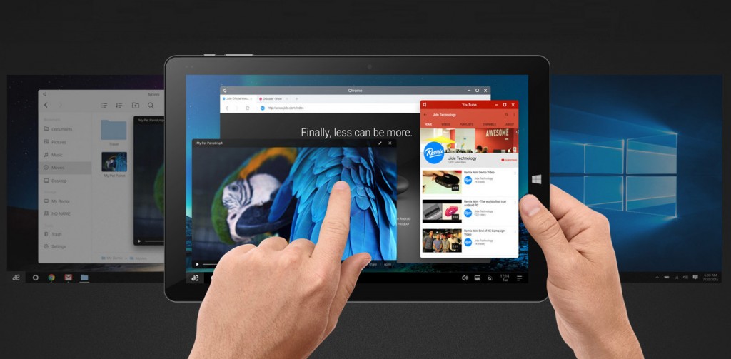 Chuwi Hi10 Plus, um híbrido com Windows 10 e Remix OS 2.0