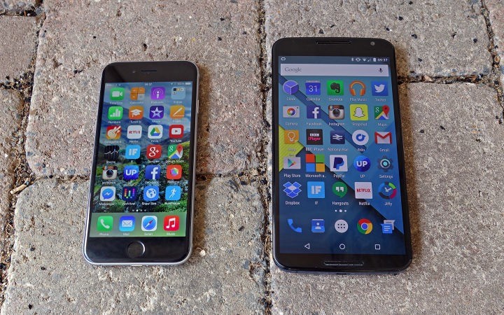iOS-Android-smartphone