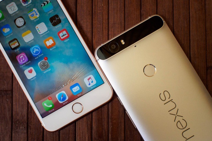 Nexus 6P e iPhone 6S