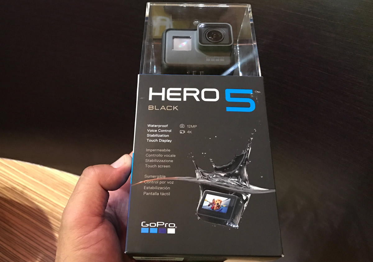 Gopro Hero 5 Black : A Halloween GoPro Hero5 Giveaway! | DC Rainmaker - This model is the first action camera on the market that is waterproof without additional housing.