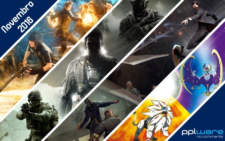 Videojogos: o que reserva o mês de Novembro 2016
