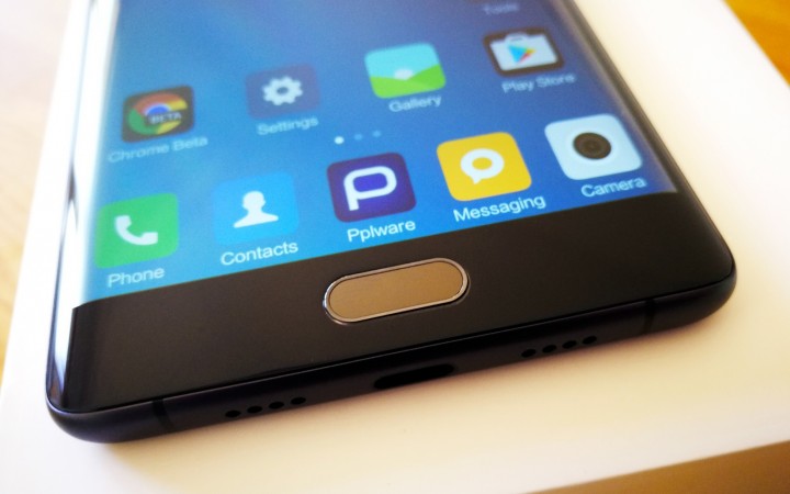 Mi Note 2 - botao frontal