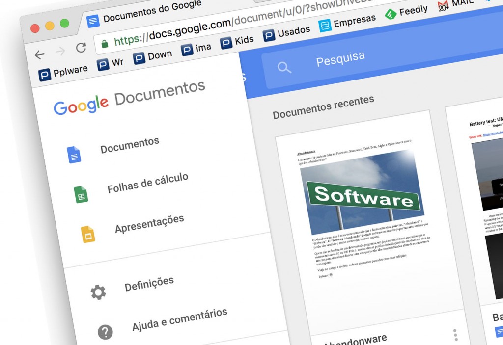 5 Funcionalidades do Google Docs que devíamos conhecer