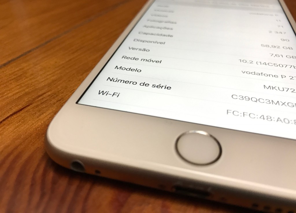 O seu iPhone 6s faz parte do programa de substituição da bateria?