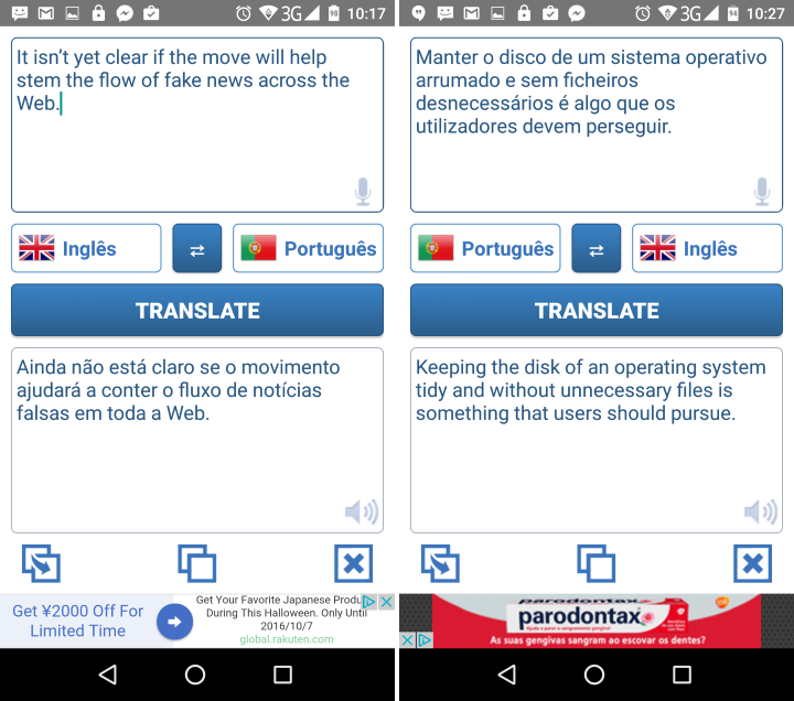 Tradutor Simples - Microsoft Apps