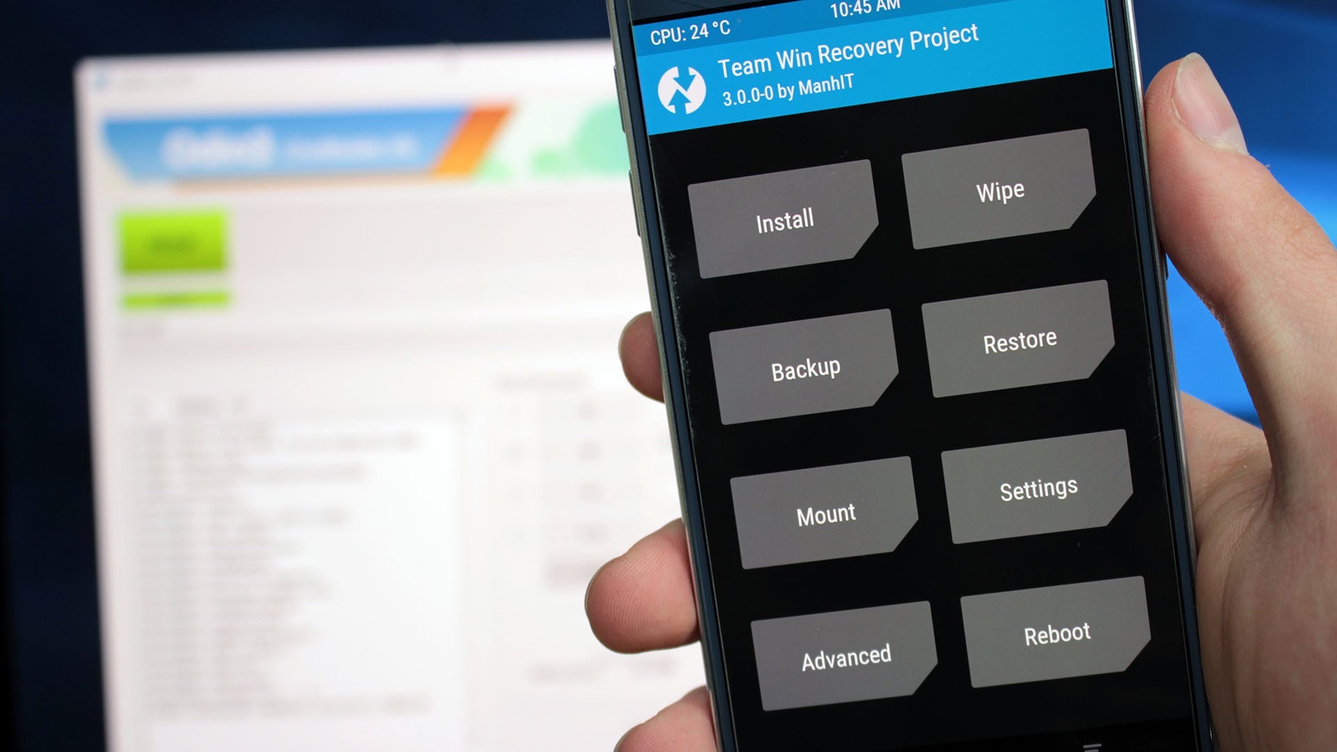 A TWRP também já está presente na Play Store