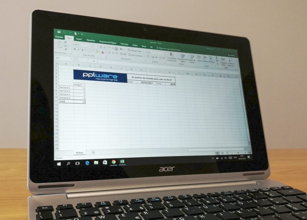 10 atalhos de teclado para usar no Excel