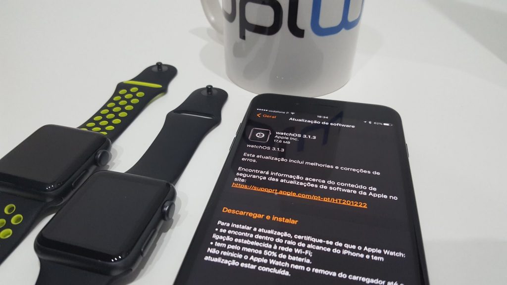 A Apple também actualizou o watchOS, o tvOS e o macOS
