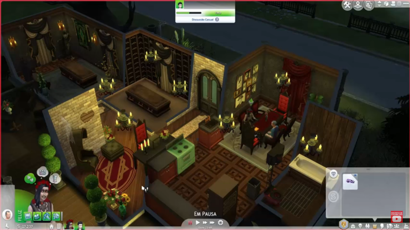 The Sims 4 Vampiros; Tutorial com código para mudar cabelos novos