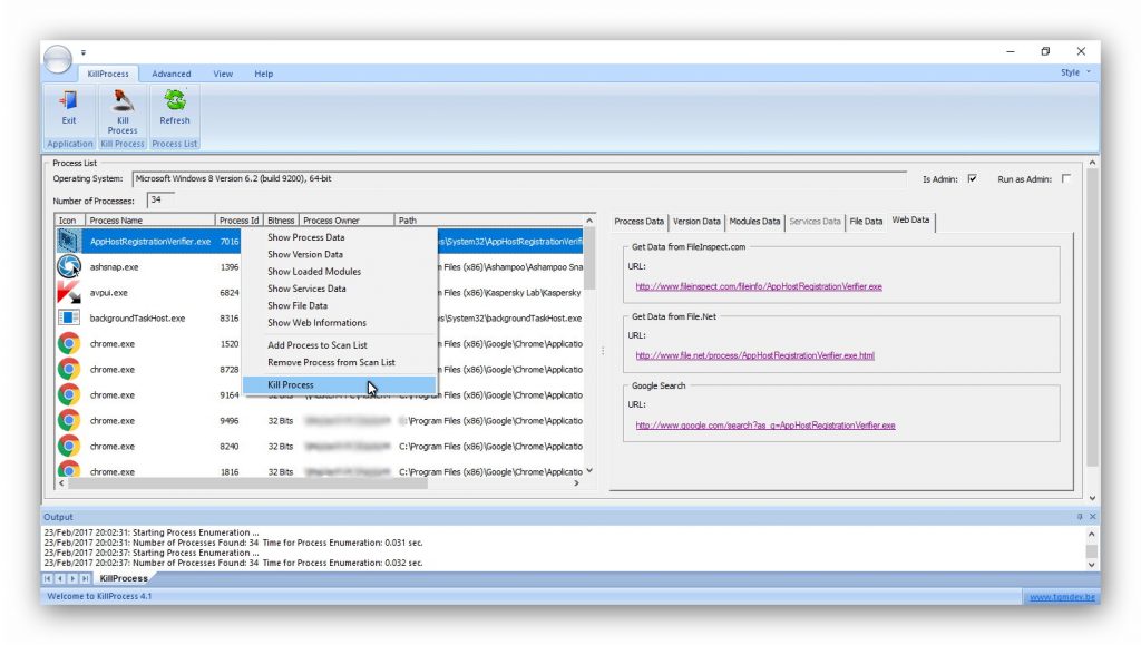KillProcess: "Mate" facilmente processos no Windows