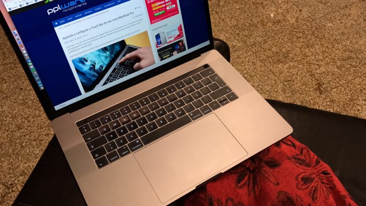 MacBook Pro 2016 e a sua grande trackpad