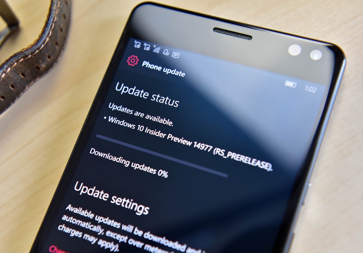 Windows 10 Mobile Fall Creators Update