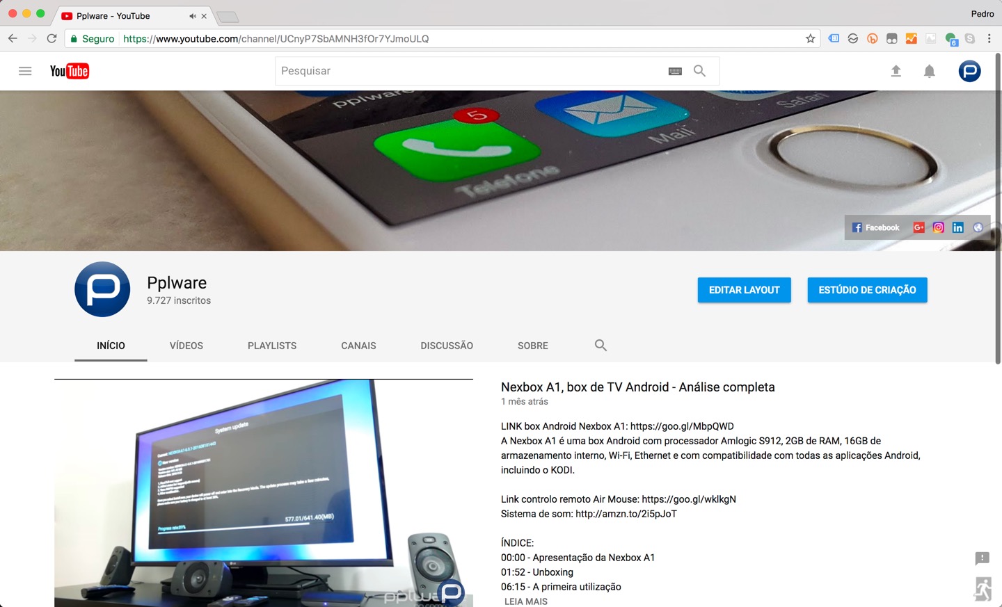 YouTube testa novamente interface Material Design