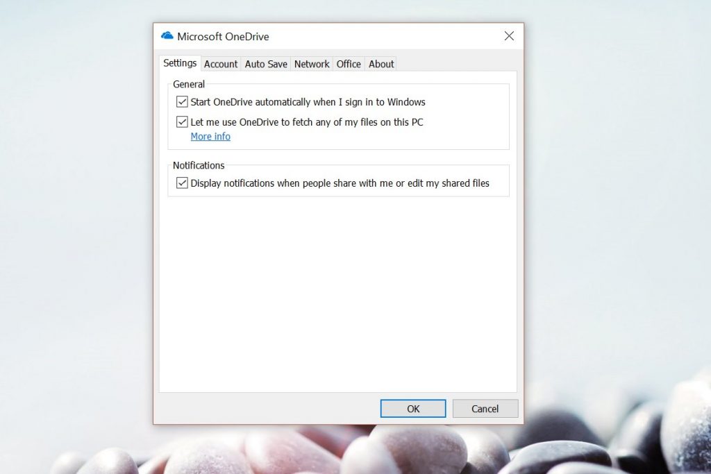OneDrive Windows 10